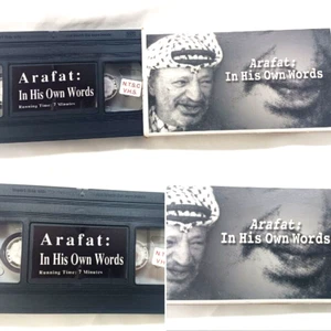 ARAFAT: IN HIS OWN WORDS PEACE FOR GENERATIONS VHS TAPE - Imagen 1 de 8