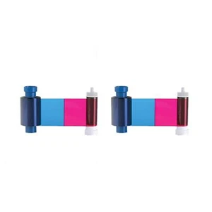 Bodno 2 x Magicard Pronto 100 Printer MD100YMCKO Color Ribbon - YMCKO-100 Prints - Bild 1 von 4