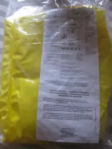 Schutzanzug Gr. XL Overall mit Kapuze COVER Cat.III Chemie Schutz gelb - Bild 1 von 6