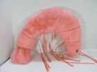 The Manatee Toy Co Pink Shrimp Stuffed Animal 10" Realistic Rare Made in USA