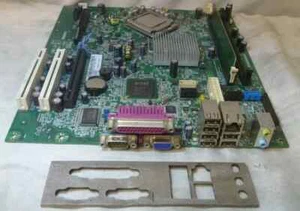 KP561 0KP561 Dell Optiplex 330 Socket 775 LGA775 Motherboard Wth CPU & 1GB RAM - Picture 1 of 1
