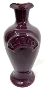 Dispensador de vinagre de vinagre de berenjena en caja y barril 14 oz Italia sin parte superior - Imagen 1 de 5