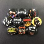 Pantera 1" Button Pin Set Dimebag Darrel Heavy Metal Vinnie Paul Phil Anselmo