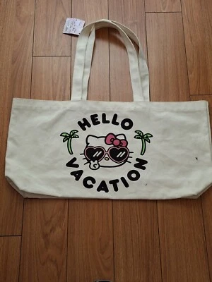 复古女式 Hello Kitty Vacation XL 单肩包托特包  — 第 1/4 张图片