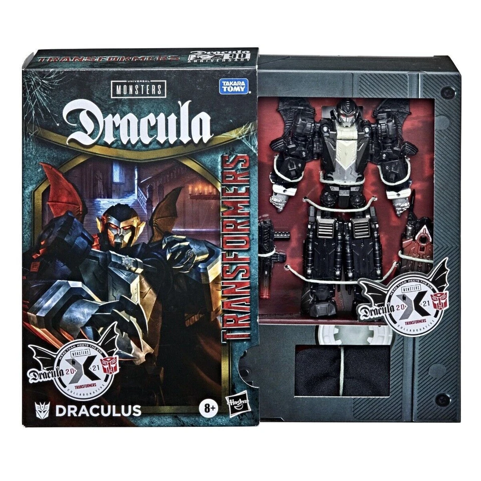 Transformers x Dracula - Draculus Universal Monsters Mash-Up 5.5” Action Figure Foto 1 de 1