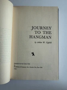 Journey To The Hangman, by Arthur W. Upfield - 1959 - 1st Vintage Hardcover Book - Picture 1 of 10