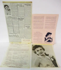 Lotto anni 50, VIOLINISTA DONNA GRESCOE, fotografia, informazioni, contratto, biografia - Foto 1 di 2