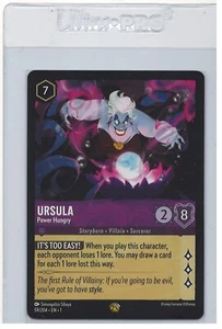 Disney Lorcana - Ursula - Power Hungry - 59/204 - Legendary - TCG - Picture 1 of 2