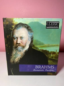 Collectible Classic Composers Brahms Romantic Passions CD With Biography ExcCond - Picture 1 of 3