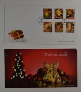 2007 GUERNSEY 3 PRESENTATION PACK FOLDERS FDC LOT 299* DECK THE HALLS-SCOUTING - Picture 1 of 1