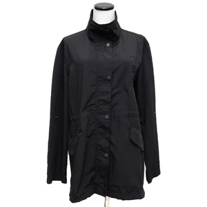Sanctuary Black Anorak Utility Rain Jacket Size Medium - Picture 1 of 11