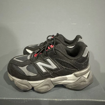 New Balance Toddlers 9060 Sneakers Slip On IV9060BK Black Size 7 - Image 1 of 4