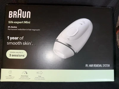 New Braun Silk-Expert Mini Home Laser Hair Removal for Women and Men. Brand New! - Image 1 of 2