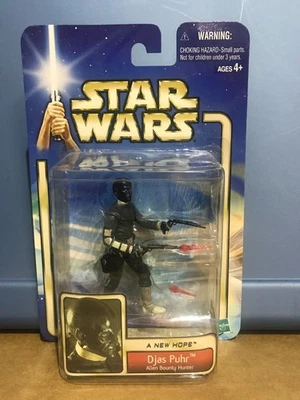 STAR WARS Djas Puhr Alien Bounty Hunter Uma NOVA ESPERANÇA Coleção 2 #40 de 2002 - Imagem 1 de 2