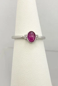 BP Bomb Party Size 8 Dainty Ring RBP3719 Made With Love Genuine Pink Rani Quartz - Picture 1 of 4
