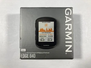 Garmin Edge 840 Ciclocomputer GPS Solare con Scatola e Accessori - Foto 1 di 9