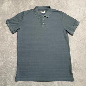 Polo Taylor Stitch uomo grande 42 grigia maglia piqué elegante casual biologica - Foto 1 di 7