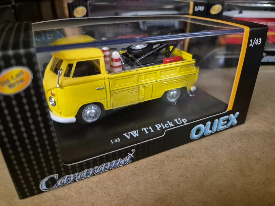 Oliex OLIEX13457 VOLKSWAGEN VW PICK UP T1 DEPANNAGE JAUNE 1/43 - Photo 1/1