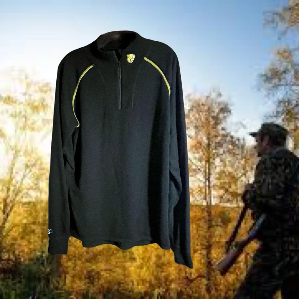 Camisa de manga larga de lana merino serie ScentBlocker S3 para hombre talla grande Foto 1 de 4