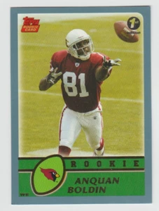 ANQUAN BOLDIN 2003 Topps 1st EDITION Rookie Card #348 SP RC Cardinals RAVENS - Picture 1 of 2