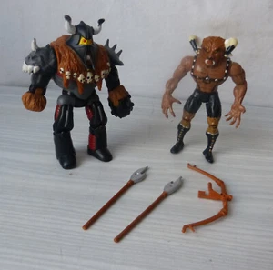 #Toy Biz# Hercule The Legendary Journeys - Ares et Minotaur, flèches et arc Xena - Foto 1 di 6