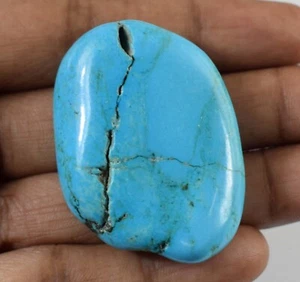 Arizona Blue Turquoise 109 Ct Natural Gemstone Collection Specimen Rough - Picture 1 of 7