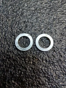97-1062 Triumph Tiger Cub Heavyweight Fork Restrictor Fixing Bolt Washer x2 ' - Picture 1 of 2