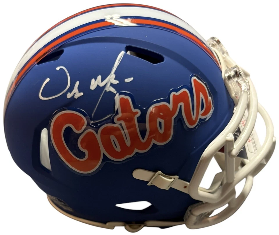 Florida Gators Urban Meyer Signed Mini Helmet JSA Certified Ohio State Buckeyes - Image 1 of 1