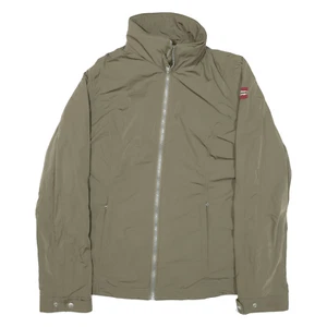 NAPAPIJRI Womens Jacket Green Hooded M - Picture 1 of 6