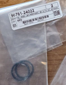 96761-24028 & 96761-24022 X2 OEM TOYOTA 2JZ WATER PIPE O-RING SET OF 3 SUPRA - Picture 1 of 4