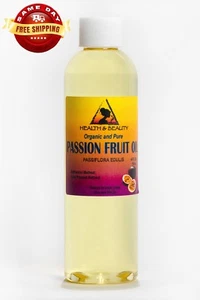 PASSION FRUIT / MARACUJA OIL REFINED ORGANIC COLD PRESSED FRESH 100% PURE 4 OZ - Picture 1 of 12