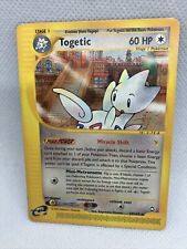 Togetic 39/147 Non Holo Aquapolis Pokémon Card - NM