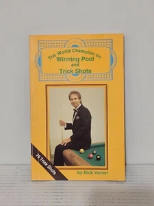 Nick Varner Signed Book. Billiards. World Champion on Winning Pool & Trick Shots - Picture 1 of 4