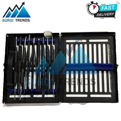 Kit Micro Cirugía Oral Periodontal Instrumentos Quirúrgicos Cirugía Dental y Oral Foto 1 de 3