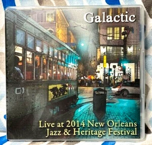 GALACTIC Live at the 2014 New Orleans Jazz & Heritage Festival *NEW* CD - Picture 1 of 2