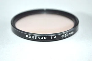 Rokunar 62 mm 1A Filter Made in Japan (S-167) - Picture 1 of 3
