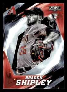 2017 Topps Fire #164 Braden Shipley - Picture 1 of 2