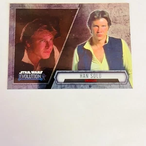 2016 Star Wars Evolution Basiskarte #40 Han Solo: Schmuggler - Bild 1 von 2