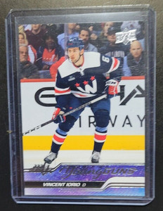 2023-24 upper deck series 1 young guns Vincent Iorio Washington Capitals #224 RC