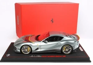 Modellauto BBR Ferrari 812 Competizione 2021 grigio COBURN P18207A2 1:18 Neu OVP - Picture 1 of 7