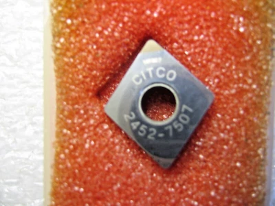 Citco CTO2360 - 1/2" Rhombic x 3/16" PCD Diamond Insert CAT 2452-7507 - Image 1 of 4
