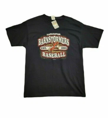 Camiseta negra Gildan Lancaster Barnstormers juvenil talla XL Foto 1 de 3