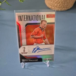 Dennis Bergkamp Holland 2022 Prizm FIFA World Cup Qatar International Ink Auto - Bild 1 von 5
