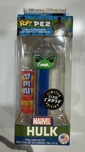 2018 Funko Pop Pez Marvel Hulk CHASE Glow - NEW - Picture 1 of 1