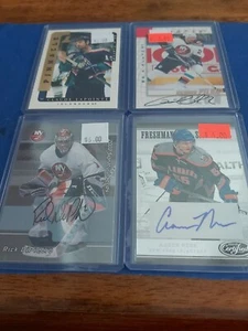 Lot Of Four New York Islanders Hockey Autograph Cards - Picture 1 of 1