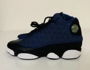 Nike Air Jordan 13 Retro GS Brave Blue Sz 5.5Y/ Women’s Sz 7 Navy 884129-400 EUC - Picture 1 of 20