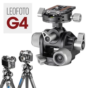 Cabezal de bola con engranaje Leofoto G4 2023 compatible con placa nuevo - Imagen 1 de 13