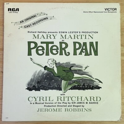 Peter Pan - Original Cast - Mary Martin RCA Records LSO-1019(e) - 1954 - Image 1 of 4