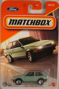 MATCHBOX #84 1983 Ford Fiesta MK 2, 2025 issue (NEW in BLISTER) - Picture 1 of 3