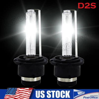 For Infiniti QX4 1999-2003 - 6000K Front Xenon HID Headlight Bulbs Low Beam Qty2 - Image 1 of 4